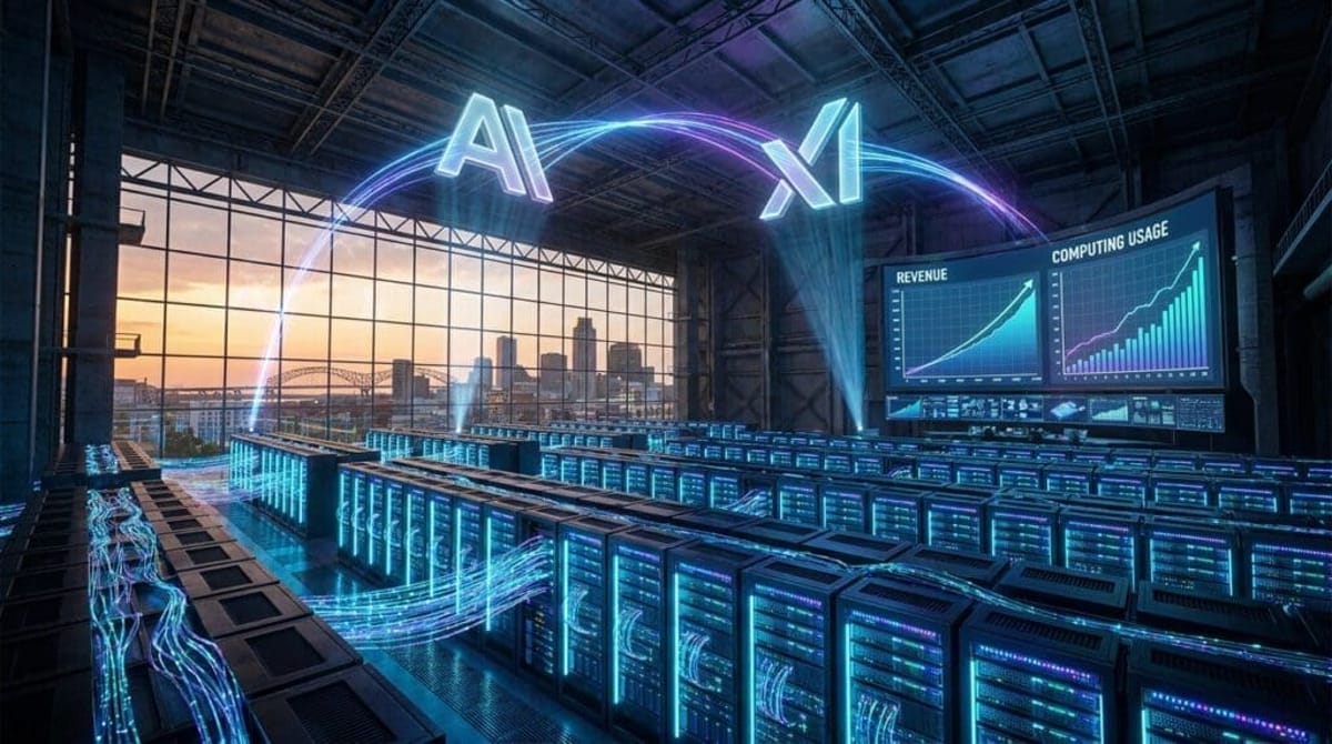 Anthropic alquila toda la capacidad de un megacentro de datos de xAI por hasta 40.000 millones de dólares