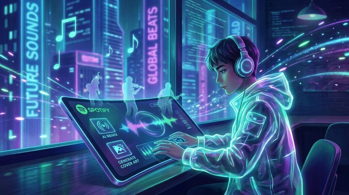 Spotify permitirá crear covers y remixes con IA… pagando y compartiendo ingresos con los artistas