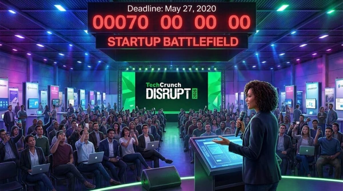 Última llamada para startups: TechCrunch busca 200 proyectos prometedores para Disrupt 2026