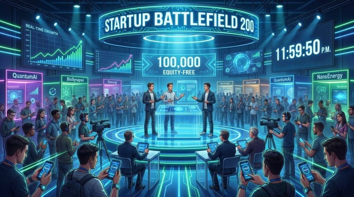 Último día para que tu startup entre en la élite de TechCrunch Startup Battlefield 200