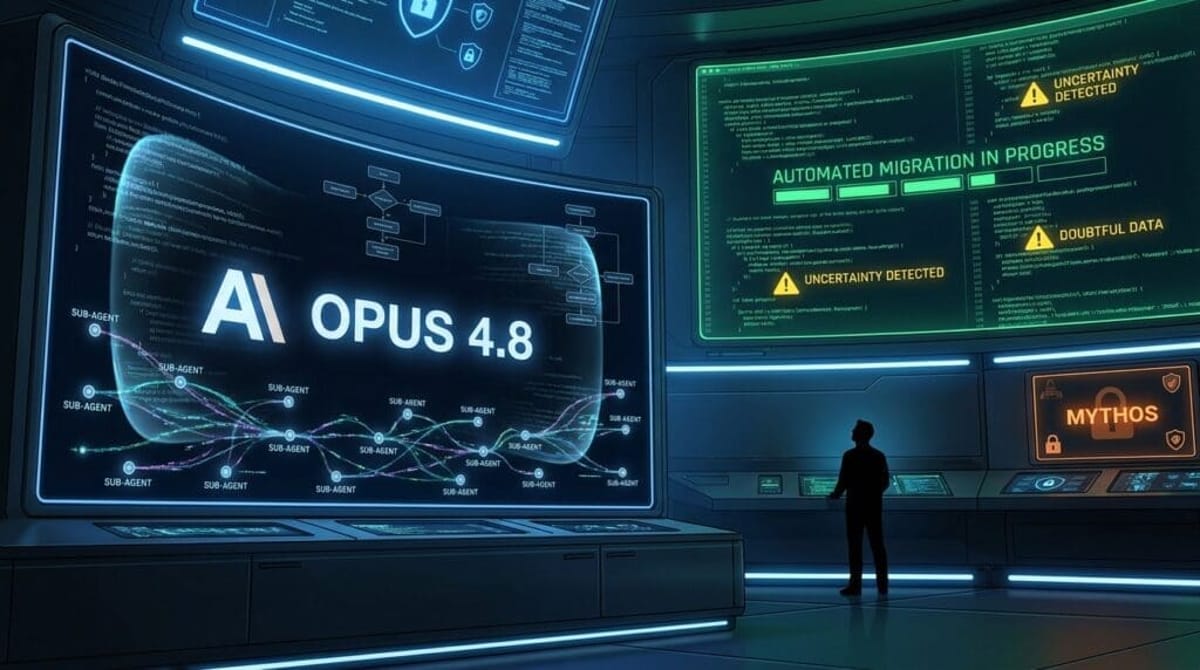 Anthropic acelera su carrera en IA: lanza Opus 4.8 y estrena Dynamic Workflows
