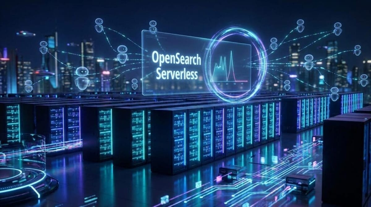 AWS rediseña su nube para la era de los agentes de IA con su nuevo OpenSearch Serverless