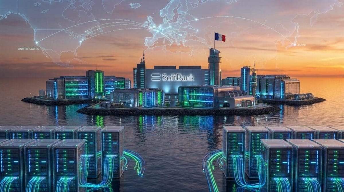 SoftBank invertirá hasta 75.000 millones de euros en megacentros de datos de IA en el norte de Francia