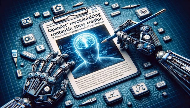 “OpenArt revoluciona la creación de contenido con IA con su nueva función “Historia de un clic”, pero enfrenta desafíos éticos y legales en el camino #brainrot #inteligenciaartificial”