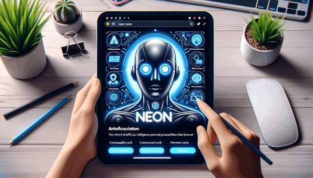 “Opera lanza Neon, el navegador impulsado por IA para usuarios avanzados, con funciones de chatbot, tareas y tarjetas personalizables”