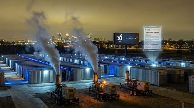 xAI redobla su apuesta por turbinas de gas pese a demandas por contaminación en EE.UU.