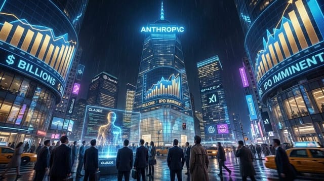 Anthropic consigue 65.000 millones de dólares y se acerca a salir a bolsa en plena guerra de la IA